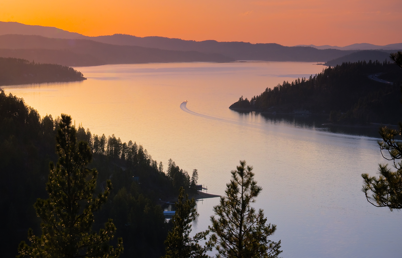 Mineral Ridge Lake Coeur d'Alene