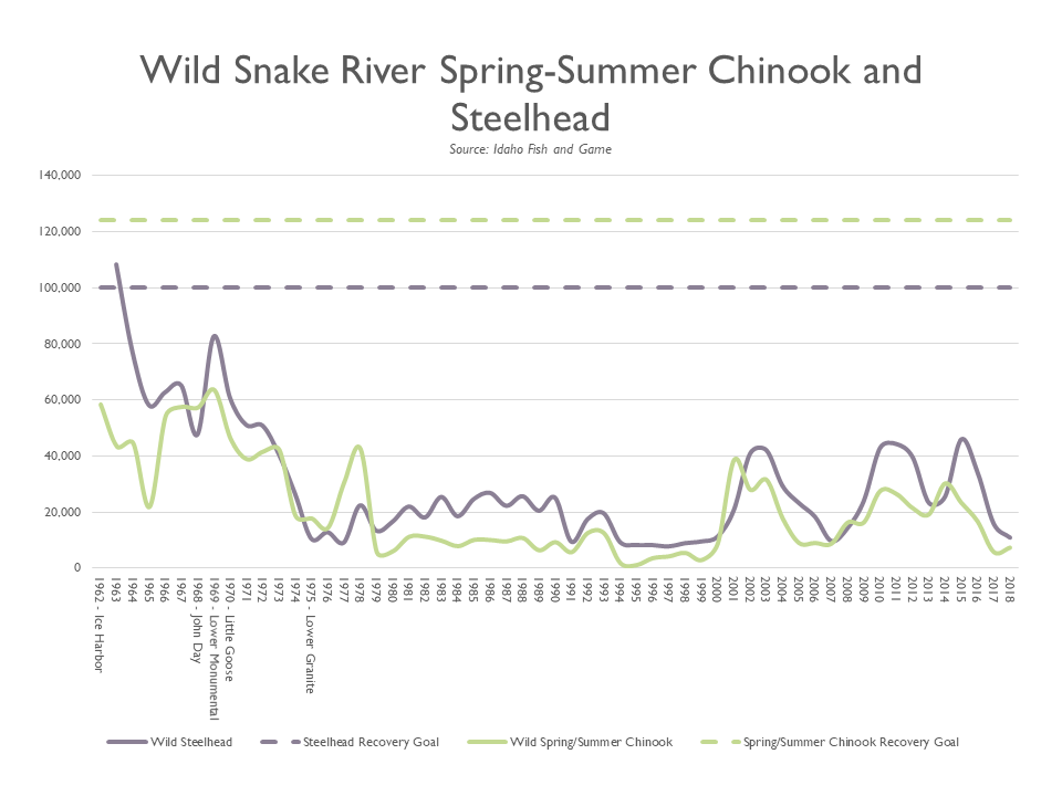 Idaho Salmon and Steelhead by the Numbers Idaho Conservation League