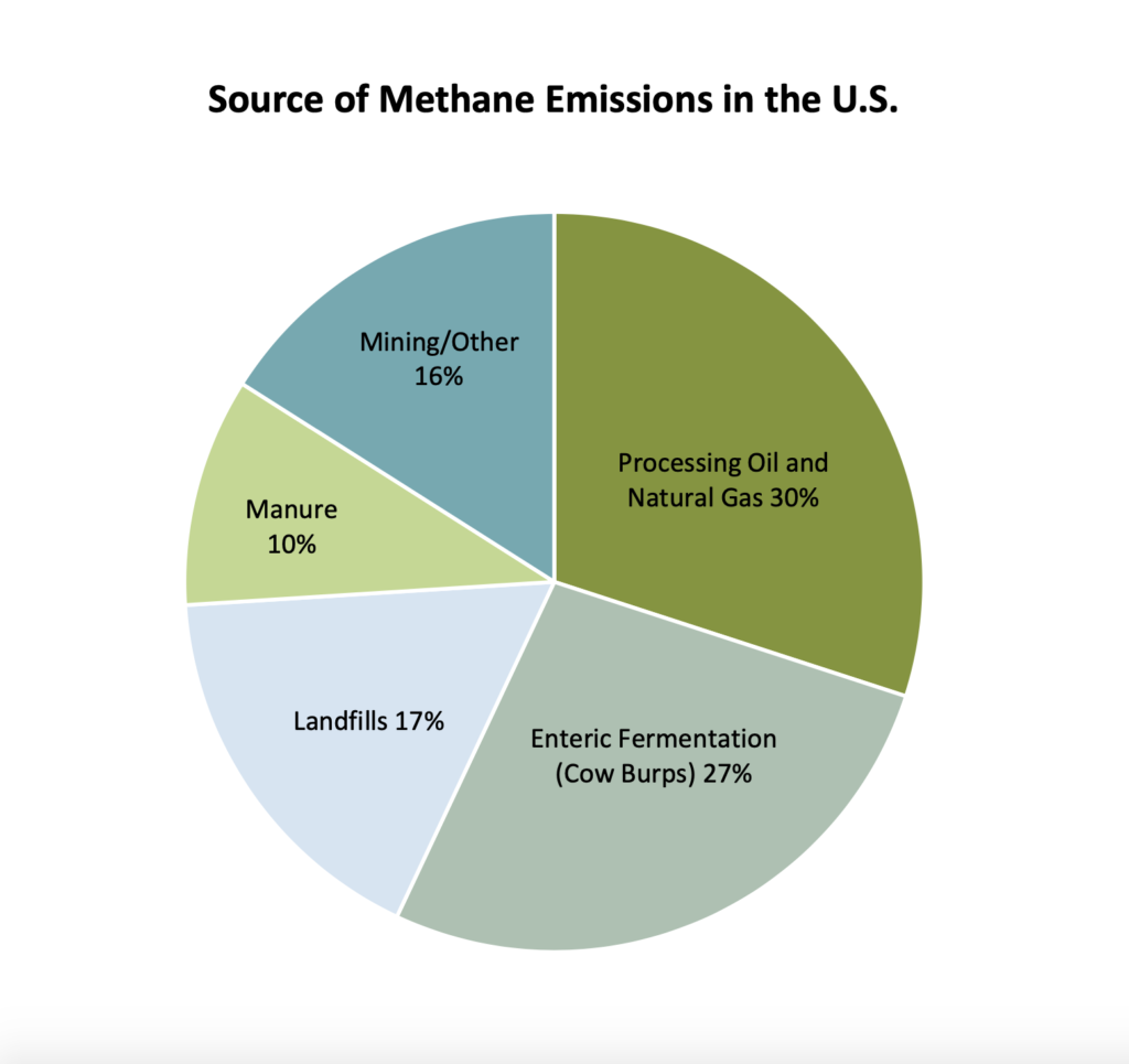 The moment for methane